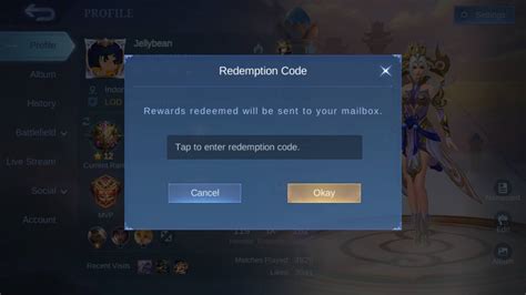cara reedem code ml Kupon iTunes & PayPal Game Voucher dengan diskon 27 terbatas per user image 5