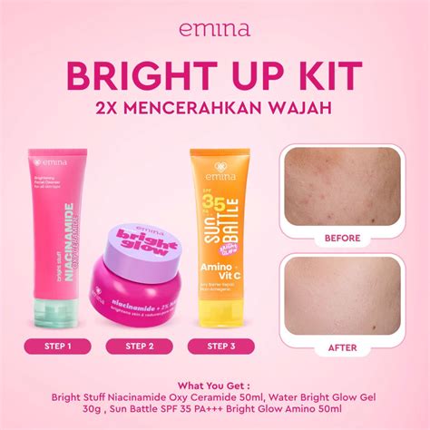 Galeri foto emina ff bright stuff 50ml di Circle K Axis 26 untuk kesempatan gems spesial di area member eksklusif