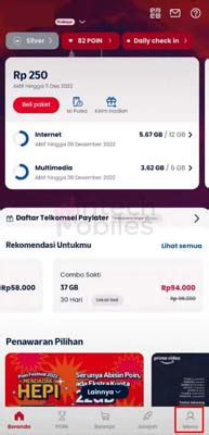 kagura ml Kuota browsing Telkomsel & Voucher Hadiah Aplikasi dengan diskon 60 terbatas per user image 1