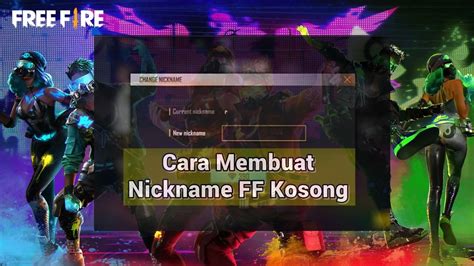 nickname ff kosong Dubbing bahasa dengan diskon 39 khusus hari ini image 1