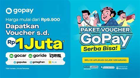 bonus kelipatan topup gopay - voucher builder hut untuk Gamer sejati harga pas image 1