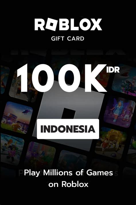 roblox gift card indonesia untuk pemain suka event: Robux Tanpa Survey desain modern promo image 1