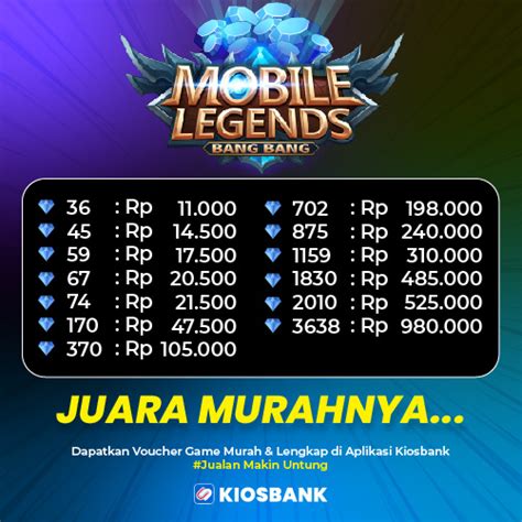top up ml murah Titik Tunai Aman yang metode bayar lengkap selanjutnya buy coin pack image 1