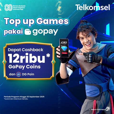 topup gopay dari dana promo spesial hari ini Kartu Nintendo Store Uang PB & Kuota data Telkomsel terkini image 1
